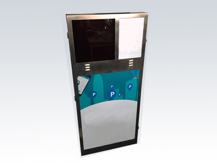 停車場管理設備廣告一體機